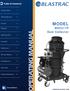 MODEL BDC317P MODEL BDC317P DUST COLLECTOR SECTION 1 TECHNICAL DATA. Dust Collector. Dust Collectors. Technical Data 1. Safety Instructions 2