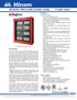 NETWORK FIRE ALARM CONTROL PANEL. Features S7010 S :111