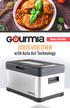 SOUS VIDE OVEN. with Auto Act Technology MODEL# GSV 900