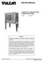 SERVICE MANUAL VC3ED FULL SIZE ELECTRIC CONVECTION OVEN - NOTICE -