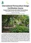 International Permaculture Design Certification Course Tropical Food Forest and Urban Permaculture