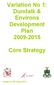 Variation No 1: Dundalk & Environs Development Plan Core Strategy