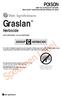 Graslan * POISON. Herbicide KEEP OUT OF REACH OF CHILDREN READ SAFETY DIRECTIONS BEFORE OPENING OR USING. ACTIVE CONSTITUENT: 200 g/kg TEBUTHIURON
