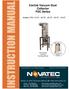 Central Vacuum Dust Collector FDC Series