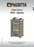 English. Pellet Stove. P972 - Ginevra. The instruction manual is an integral part of the product. INSTRUCTIONS FOR INSTALLATION, USE AND MAINTENANCE