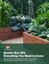 Garden Box 101: Everything You Need to Know