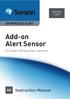 READ ME FIRST DIY WIRELESS ALERT. Add-on Alert Sensor. For Swann Wireless Alert systems. Instruction Manual