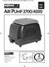air pump 2700/4500 ? 2YEAR GUARANTEE UK AIRPUMP _33435 CASC /10/ :16 Page 1