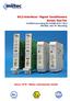 SIL2-Interface/ -Signal Conditioners Series DuoTec