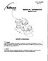 Schuco byallied MEDICAL ASPIRATOR. USER'S MANUAL A Caution