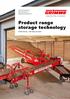 Product range storage technology