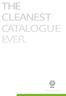 THE CLEANEST EVER. CATALOGUE EVER. INTEGRATED PROFESSIONAL CLEANING