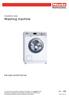 Washing machine PW 5064 MOPSTAR 60. en - GB. Installation plan