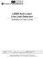 LS500 Auto Learn Line Leak Detection