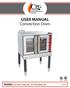 USER MANUAL Convection Oven