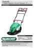 Qualcast W Electric Hover Mower (Model: MEH1733R)