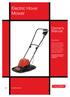 Electric Hover Mower. Owner s Manual. Important