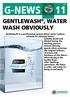 G-NEWS GENTLEWASH, WATER WASH OBVIOUSLY