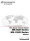 Fire Alarm Control Panels. MS-5UD Series MS-10UD Series. Manual. Document /7/2014 Rev: C4 P/N 52626:C4 ECN