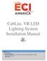 CabLite VR LED Lighting System Installation Manual