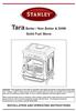 Tara Boiler / Non Boiler & DHW Solid Fuel Stove