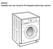 WDi2201 Installation and user manual for the integrated washer-dryer machine
