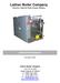 Lattner Boiler Company Electric Cabinet Style Steam Boilers