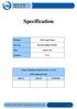 Specification. Date Version V1.2. Foshan NationStar Optoelectronics Co., Ltd. LED Lighting Branch DRAFT CHECK CONFIRM