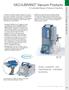 VACUUBRAND Vacuum Products
