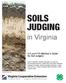 SOILS JUDGING. in Virginia. 4-H and FFA Member s Guide for Soil Judgers