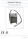 Operator s Manual. IP-100 Immersion Probe Cooler