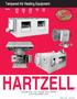 HARTZELL. Tempered Air Heating Equipment. Hartzell Fan, Inc., Piqua, Ohio