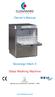 Owner s Manual. Sovereign Mark 5. Glass Washing Machine.  WEE/DE2076RU Machines are manufactured to ISO 9001 : 2008