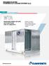 PACKAGED FRESH AIR UNIT, AIR FLOW FROM 2100 TO M 3 /H