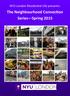 NYU London Residential Life presents: The Neighbourhood Connection Series Spring 2015
