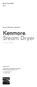 Kenmore Steam Dryer * = color number