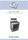Use & Care Guide 30 Free-Standing Wave-Touch Electric Range
