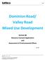 Dominion Road/ Valley Road Mixed Use Development. Section 88 Resource Consent Application and Assessment of Environmental Effects