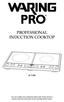 Professional. Induction Cooktop ICT400. Double