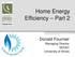 Home Energy Efficiency Part 2