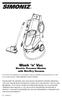 Wash n Vac Electric Pressure Washer with Wet/Dry Vacuum