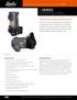 J SERIES. Technical Specifications. Centrifugal Pumps for J Series Condensate & Boiler Feed Pumps. Features