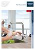 RefReshing solutions. for your kitchen. NeW. WateR systems. innovations. grohe.com