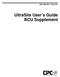 Rev UltraSite User s Guide BCU Supplement