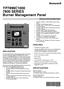 YP7899C SERIES Burner Management Panel