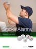 Smoke Alarms. Clipsal FireTek. Photoelectric Smoke Alarms. clipsal.com/smokealarms