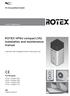 ROTEX HPSU compact (V5) Installation and maintenance manual