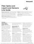 Fiber Optics and Liquid Level Sensors Line Guide