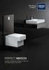 PERFECT MATCH GROHE CERAMICS MADE TO MATCH IN FORM AND FUNCTION