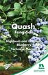Quash. Fungicide. Highbush and Lowbush Blueberry Technical Manual. Innovative solutions. Business made easy.